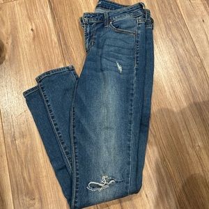 Women’s size 2 distressed jeans